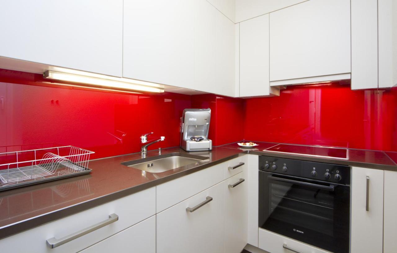 Central Apartments Давос Екстериор снимка