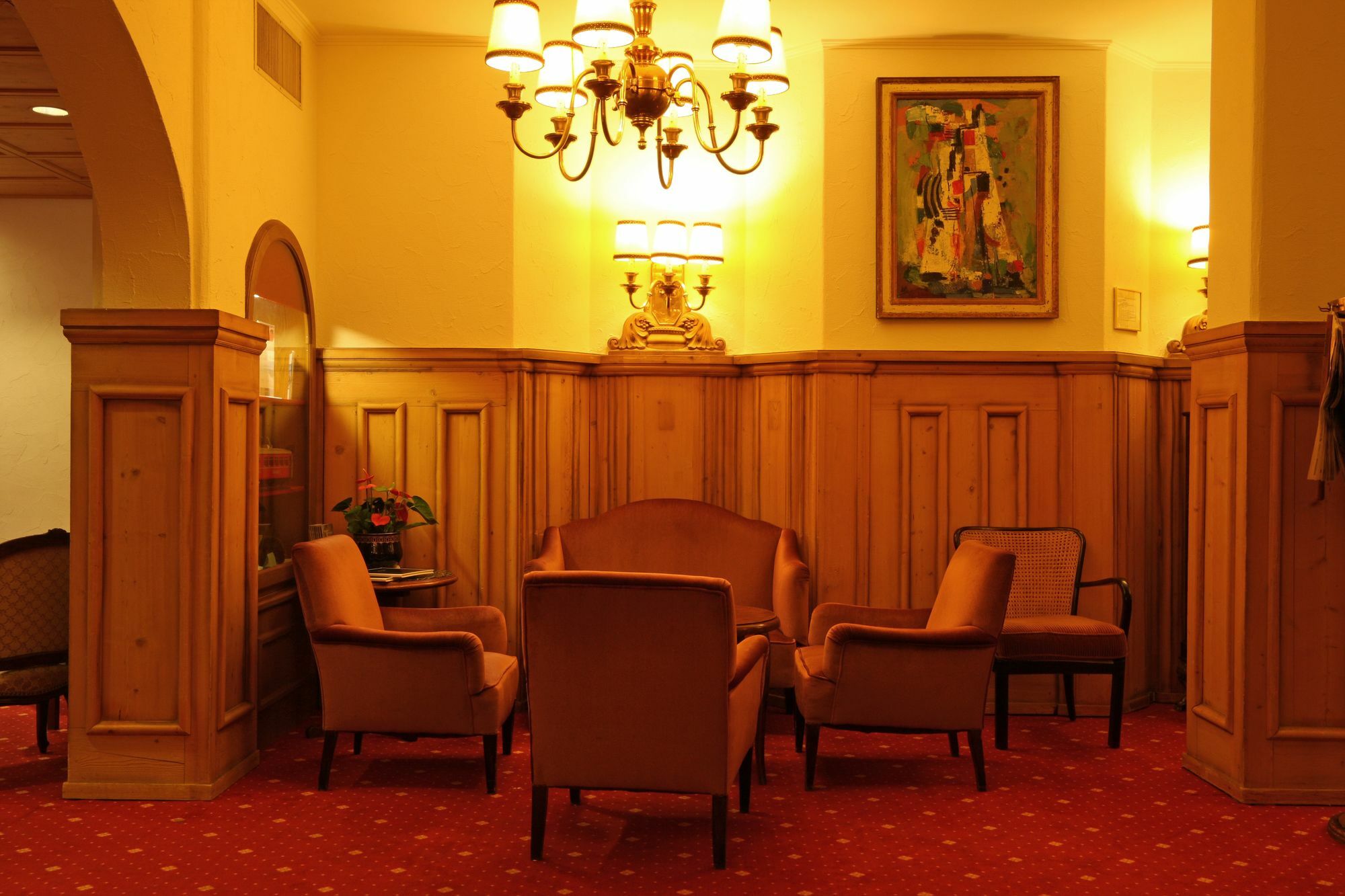 Central Apartments Давос Екстериор снимка